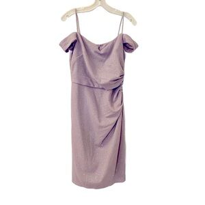 Women’s Oleg Cassini Sparkly Lavender Dress - Size - 6 - MINT CONDITION
